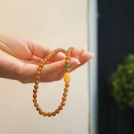 Xinjiang Qiemu Sugar Jade Bracelet